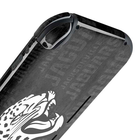 NFL Jacksonville Jaguars Black & White Nintendo Switch Lite Skin