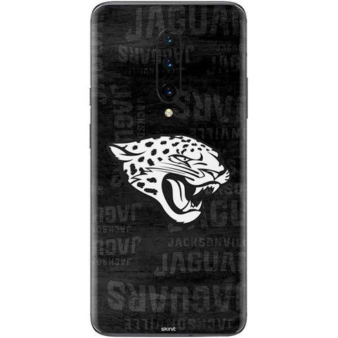NFL Jacksonville Jaguars Black & White OnePlus 7 Pro Skin