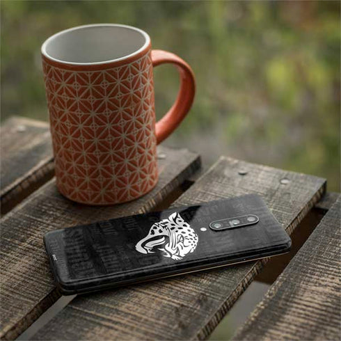 NFL Jacksonville Jaguars Black & White OnePlus 7 Pro Skin