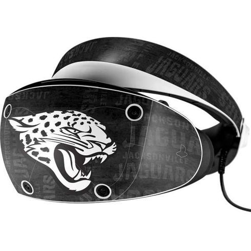 NFL Jacksonville Jaguars Black & White PlayStation VR2 Skin