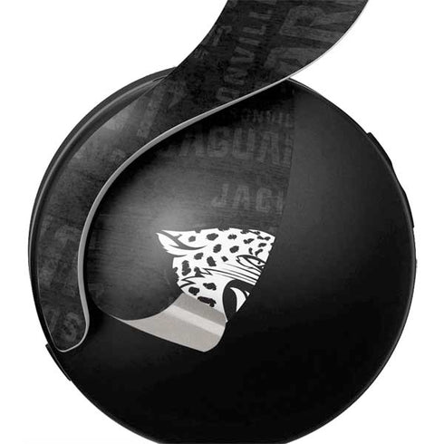 NFL Jacksonville Jaguars Black & White PULSE 3D Wireless Headset for PS5 Skin