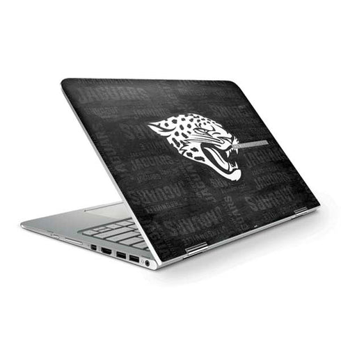 NFL Jacksonville Jaguars Black & White HP Spectre Skin