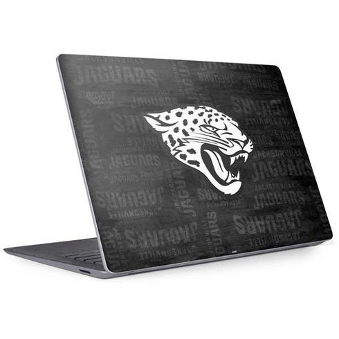 NFL Jacksonville Jaguars Black & White Surface Laptop 3 13.5in Skin