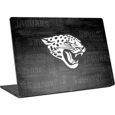 NFL Jacksonville Jaguars Black & White Surface Laptop 4 15in Skin