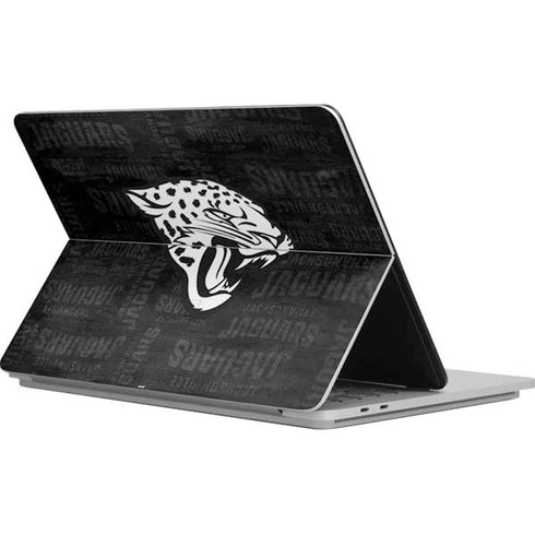 NFL Jacksonville Jaguars Black & White Surface Laptop Studio Skin