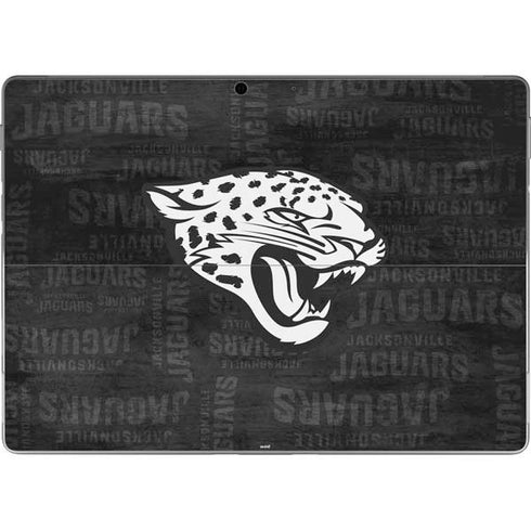 NFL Jacksonville Jaguars Black & White Surface Pro 9 Skin