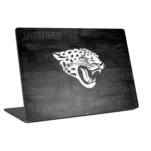 NFL Jacksonville Jaguars Black & White Universal Laptop 17in (13.8 x 10in) Skin