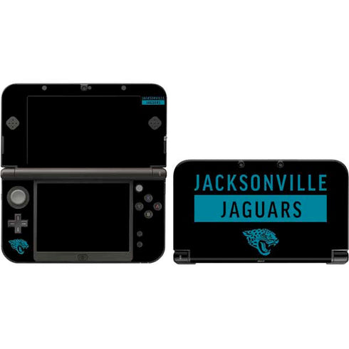 NFL Jacksonville Jaguars Black Performance Series 3DS XL 2015 Skin