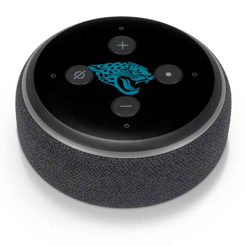 NFL Jacksonville Jaguars Black Performance Series Amazon Echo Dot Skin
