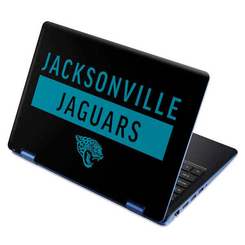 NFL Jacksonville Jaguars Black Performance Series Aspire R11 11.6in Skin