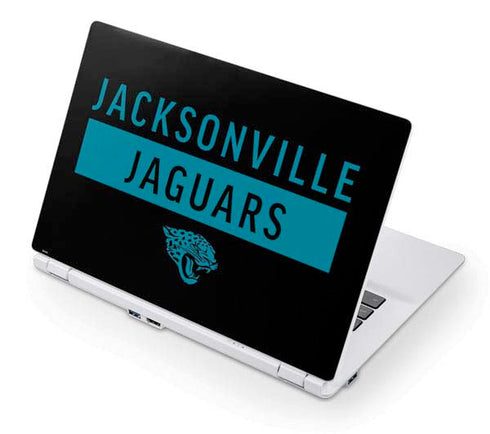 NFL Jacksonville Jaguars Black Performance Series Acer Chromebook Skin