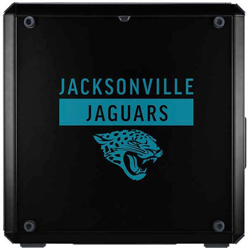 NFL Jacksonville Jaguars Black Performance Series Cooler Master MasterBox Q300L Mini Tower Skin