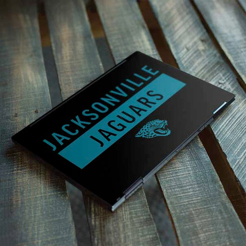 NFL Jacksonville Jaguars Black Performance Series HP Envy Skin