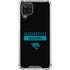 NFL Jacksonville Jaguars Black Performance Series Galaxy A12 Clear Case