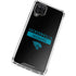 NFL Jacksonville Jaguars Black Performance Series Galaxy A12 Clear Case