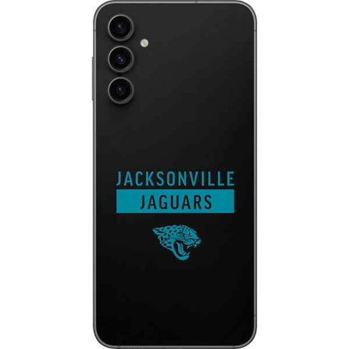 NFL Jacksonville Jaguars Black Performance Series Galaxy A14 5G Skin