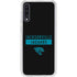 NFL Jacksonville Jaguars Black Performance Series Galaxy A50 Clear Case