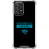 NFL Jacksonville Jaguars Black Performance Series Galaxy A52 5G Clear Case