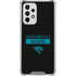 NFL Jacksonville Jaguars Black Performance Series Galaxy A53 5G Clear Case
