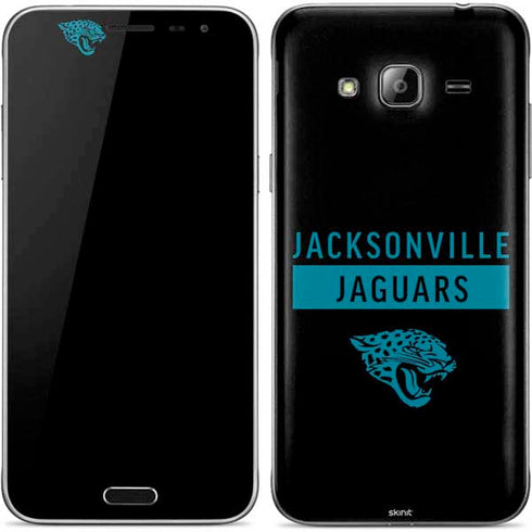 NFL Jacksonville Jaguars Black Performance Series Galaxy J3 Skin
