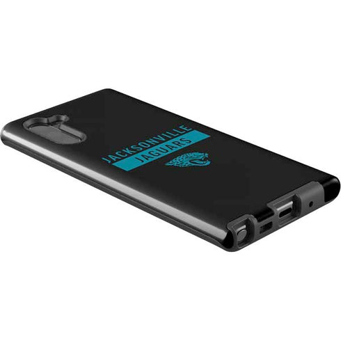 NFL Jacksonville Jaguars Black Performance Series Galaxy Note 10 Pro Case