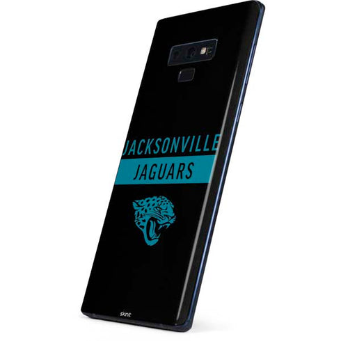 NFL Jacksonville Jaguars Black Performance Series Galaxy Note 9 Skin