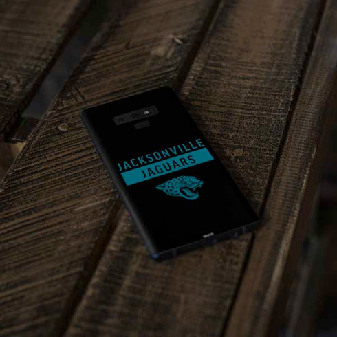 NFL Jacksonville Jaguars Black Performance Series Galaxy Note 9 Skin