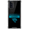 NFL Jacksonville Jaguars Black Performance Series Galaxy Note20 5G Clear Case
