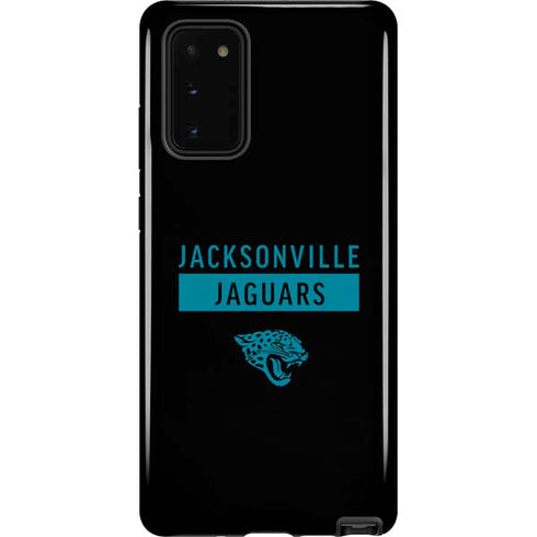 NFL Jacksonville Jaguars Black Performance Series Galaxy Note20 5G Pro Case