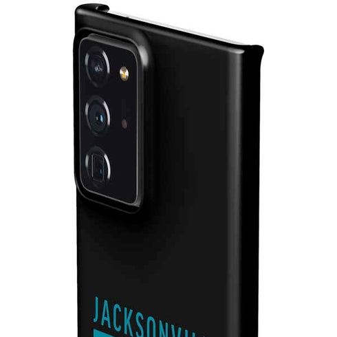 NFL Jacksonville Jaguars Black Performance Series Galaxy Note20 Ultra 5G Lite Case