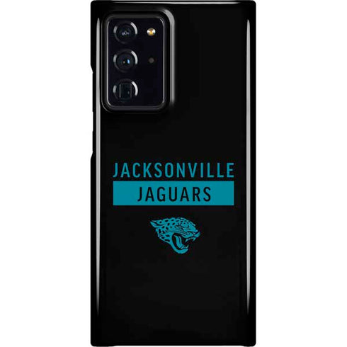 NFL Jacksonville Jaguars Black Performance Series Galaxy Note20 Ultra 5G Lite Case