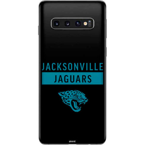 NFL Jacksonville Jaguars Black Performance Series Galaxy S10 Skin