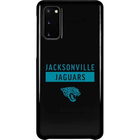 NFL Jacksonville Jaguars Black Performance Series Galaxy S20 Lite Case