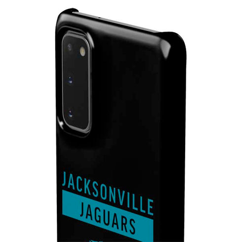 NFL Jacksonville Jaguars Black Performance Series Galaxy S20 Lite Case