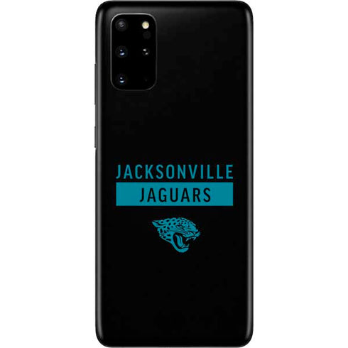 NFL Jacksonville Jaguars Black Performance Series Galaxy S20 Plus Skin