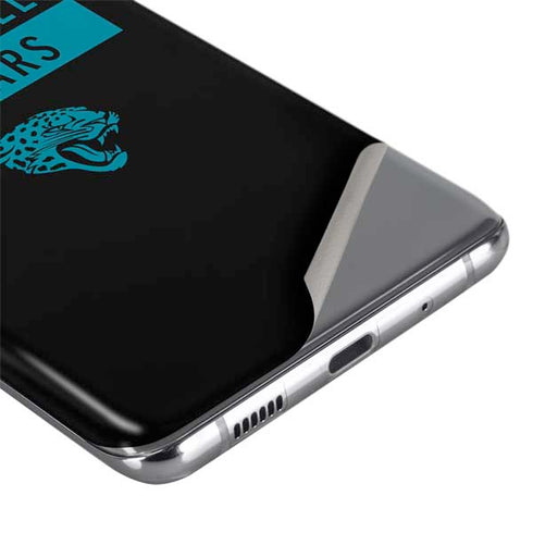 NFL Jacksonville Jaguars Black Performance Series Galaxy S20 Skin
