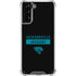 NFL Jacksonville Jaguars Black Performance Series Galaxy S21 Plus 5G Clear Case