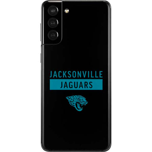 NFL Jacksonville Jaguars Black Performance Series Galaxy S21 Plus 5G Skin