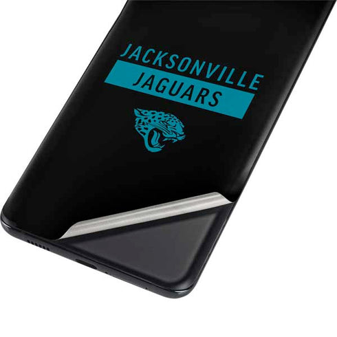 NFL Jacksonville Jaguars Black Performance Series Galaxy S21 Plus 5G Skin