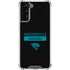 NFL Jacksonville Jaguars Black Performance Series Galaxy S22 Plus Clear Case