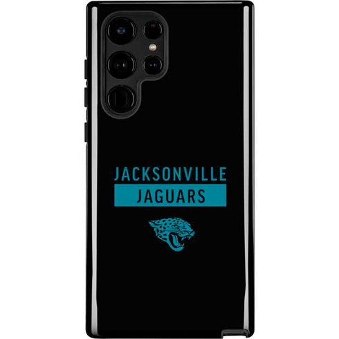 NFL Jacksonville Jaguars Black Performance Series Galaxy S22 Ultra Pro Case