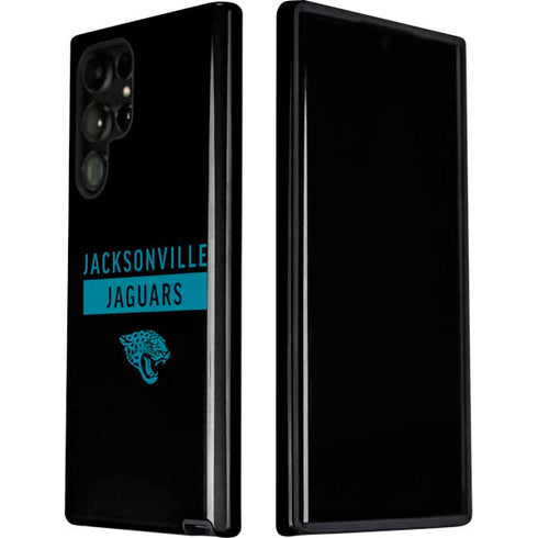 NFL Jacksonville Jaguars Black Performance Series Galaxy S22 Ultra Pro Case