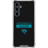NFL Jacksonville Jaguars Black Performance Series Galaxy S23 FE Clear Case