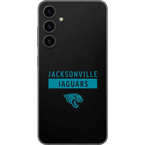 NFL Jacksonville Jaguars Black Performance Series Galaxy S23 FE Skin