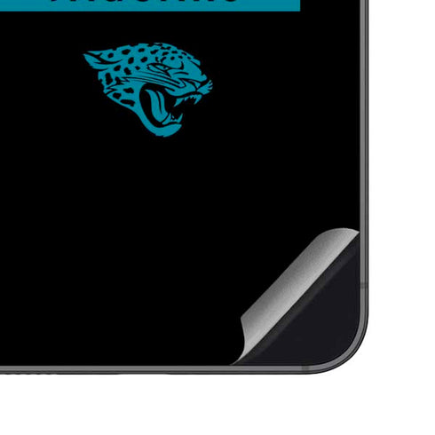 NFL Jacksonville Jaguars Black Performance Series Galaxy S23 FE Skin