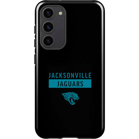 NFL Jacksonville Jaguars Black Performance Series Galaxy S23 Plus Pro Case
