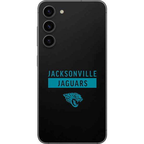 NFL Jacksonville Jaguars Black Performance Series Galaxy S23 Plus Skin