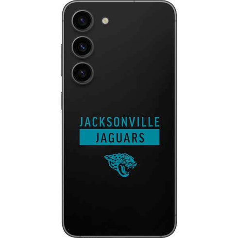 NFL Jacksonville Jaguars Black Performance Series Galaxy S23 Skin