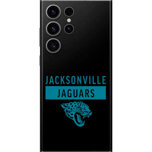 NFL Jacksonville Jaguars Black Performance Series Galaxy S23 Ultra Skin