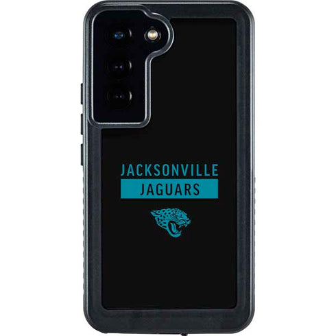 NFL Jacksonville Jaguars Black Performance Series Galaxy S23 Waterproof Case